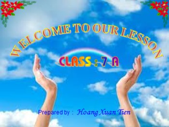 Bài giảng môn Tiếng Anh Lớp 7 - Unit 1: Back to school - Lesson 4: B1-B2-B3