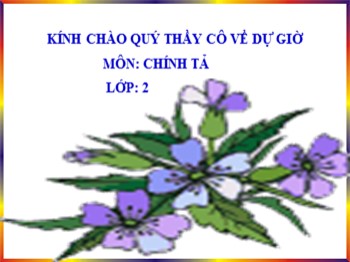 Bài giảng Chính tả Lớp 2 - Tập chép: Mẹ