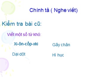 Bài giảng Chính tả Lớp 4 - Bài: Chiếc áo búp bê