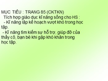 Bài giảng Đạo đức Lớp 4 - Bài: Vượt khó trong học tập