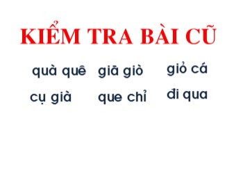 Bài giảng Học vần Lớp 1 - Tuần 6, Bài 25: ng-ngh