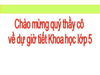 Bài giảng Khoa học Lớp 5 - Bài: Đồng và hợp kim của đồng