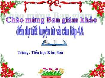 Bài giảng Luyện từ và câu Khối 4 - Bài: Dấu ngoặc kép