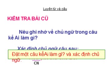 Bài giảng Luyện từ và câu Lớp 4 - Mở rộng vốn từ: Tài năng