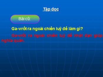 Bài giảng Tập đọc Lớp 4 - Bài: Dù sao trái đất vẫn quay !