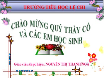 Bài giảng Tập đọc Lớp 4 - Tuần 1 - Bài: Dế mèn bênh vực kẻ yếu