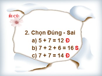 Bài giảng Toán Khối 2 - Bài: 47 + 5