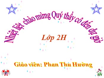 Bài giảng Toán Lớp 2 - Bài: Luyện tập chung (Trang 102) - Phan Thu Hường