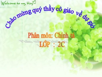 Bài giảng Chính tả Lớp 2 - Bài: Hai anh em