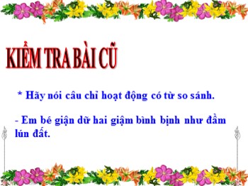 Bài giảng Luyện từ và câu Lớp 3 - Tuần 13 - Bài: Từ địa phương. Dấu chấm hỏi, chấm than