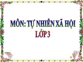 Bài giảng Tự nhiên và xã hội Lớp 3 - Tuần 15: Các hoạt động thông tin liên lạc