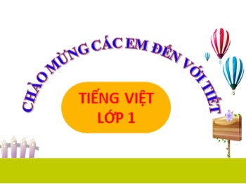 Bài giảng môn Tiếng Việt Lớp 1 - Bài 71: ươc ươt