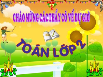 Bài giảng Toán Khối 2 - Bài: 38 + 25