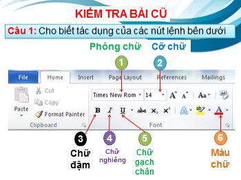Bài giảng Tin học Lớp 6 - Bài 17: Định dạng đoạn văn bản - Trường THCS Phong Phú