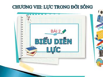 Bài giảng Khoa học tự nhiên Lớp 6 Sách Kết nối tri thức - Chương 8: Lực trong đời sống - Bài 2: Biểu diễn lực