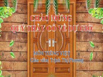 Bài giảng Tiếng Việt Lớp 5 - Luyện từ và câu: Mở rộng vốn từ 