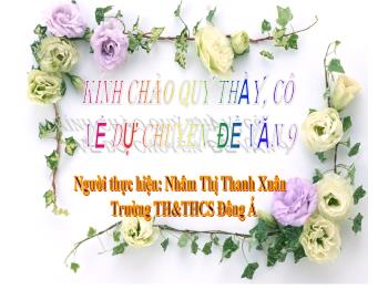 Chuyên đề Ngữ văn Lớp 9 - Cách cảm nhận văn học trung đại - Văn bản 