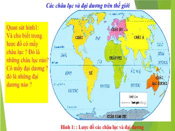 Bài giảng Địa lí Lớp 5 - Bài 17: Châu Á