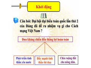 Bài giảng Lịch sử Lớp 5 - Bài 17: Chiến thắng lịch sử Điện Biên Phủ