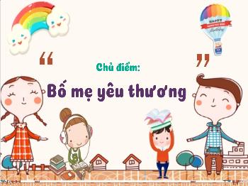 Bài giảng Tiếng Việt Lớp 2 (Chân trời sáng tạo) - Chủ điểm: Bố mẹ yêu thương - Bài 2: Cánh đồng của bố - Tiết 5: Viết tin nhắn - Năm học 2021-2022