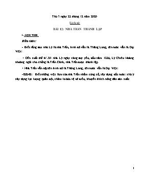 Giáo án buổi chiều Lớp 4 - Tuần 14 - Năm học 2020-2021 - Trần Thị Định