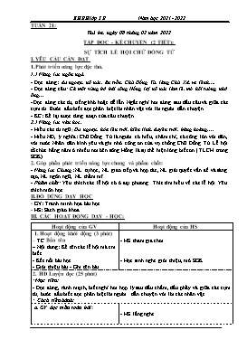 Giáo án điện tử Lớp 3 - Tuần 21 - Năm học 2021-2022 - Đào Thị Hiền