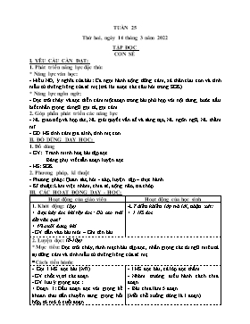 Giáo án điện tử Lớp 4 - Tuần 25 - Năm học 2021-2022 - Nguyễn Thị Thanh Hoàn