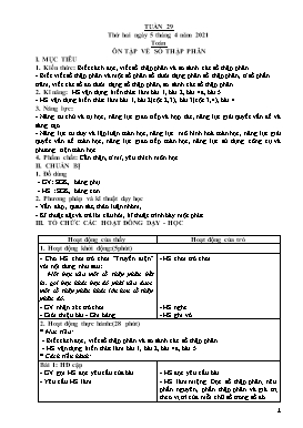 Giáo án điện tử Lớp 5 - Tuần 1 - Năm học 2020-2021 - Lê Huy Chinh
