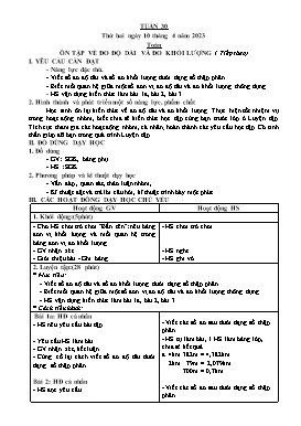 Giáo án điện tử Lớp 5 - Tuần 30 - Năm học 2022-2023 - Nguyễn Thị Hồng Nhung
