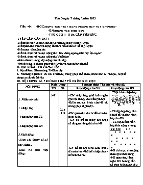 Kế hoạch bài dạy Giáo dục thể chất Lớp 1 - Tuần 21 - Năm học 2022-2023 - Nguyễn Anh Vũ