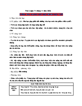 Kế hoạch bài dạy Giáo dục thể chất Lớp 2 - Tuần 8 - Năm học 2022-2023 - Nguyễn Anh Vũ