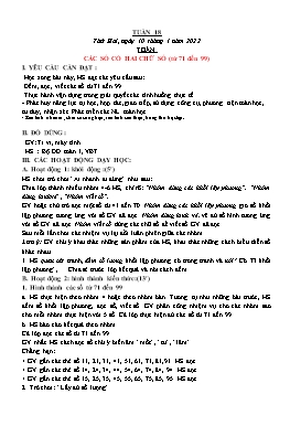 Kế hoạch bài dạy Lớp 1 - Tuần 18 - Năm học 2021-2022 - Nguyễn Thị Ngân