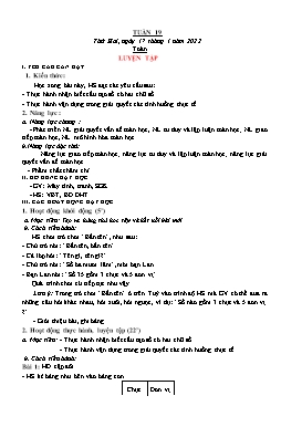 Kế hoạch bài dạy Lớp 1 - Tuần 19 - Năm học 2021-2022 - Nguyễn Thị Ngân