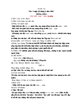Kế hoạch bài dạy Lớp 1 - Tuần 23 - Năm học 2022-2023 - Nguyễn Thị Ngân