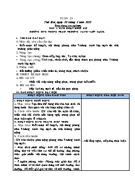 Kế hoạch bài dạy Lớp 2 - Tuần 23 - Năm học 2022-2023 - Đoàn Thị Kiều Hưng