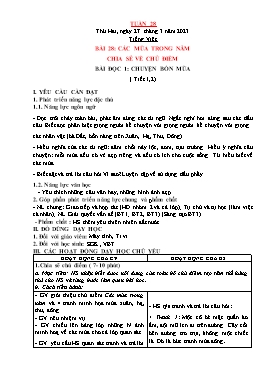 Kế hoạch bài dạy Lớp 2 - Tuần 28 - Năm học 2022-2023 - Nguyễn Thị Diệu Thúy