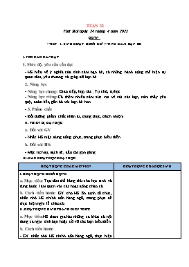 Kế hoạch bài dạy Lớp 2 - Tuần 32 - Năm học 2022-2023 - Đoàn Thị Kiều Hưng