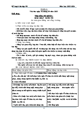 Kế hoạch bài dạy Lớp 3 - Tuần 2 - Năm học 2023-2024 - Trần Thị Thúy Thành