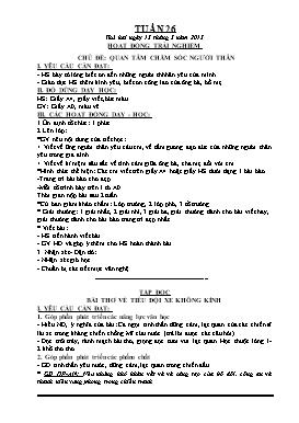 Kế hoạch bài dạy Lớp 4 - Tuần 26 - Năm học 2022-2023 - Nguyễn Đức Đồng