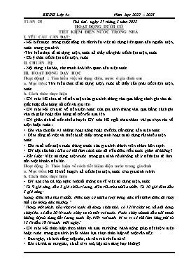 Kế hoạch bài dạy Lớp 4 - Tuần 28 - Năm học 2022-2023 - Đào Thị Hiền