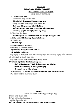 Kế hoạch bài dạy Lớp 5 - Tuần 20 - Năm học 2022-2023 - Nguyễn Thị Mai Hiên