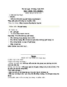 Kế hoạch bài dạy Lớp 5 - Tuần 23 - Năm học 2022-2023 - Nguyễn Thị Mai Hiên