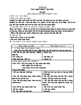 Kế hoạch bài dạy Lớp 5 - Tuần 24 - Năm học 2021-2022 - Hồ Thị Anh Đào