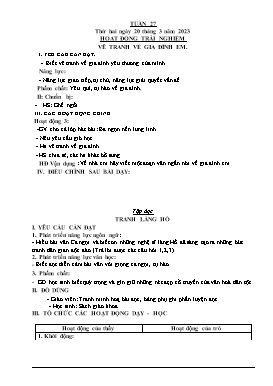 Kế hoạch bài dạy Lớp 5 - Tuần 27 - Năm học 2022-2023 - Nguyễn Thị Thanh Hoàn