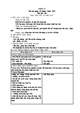 Kế hoạch bài dạy Lớp 5 - Tuần 27 - Năm học 2022-2023 - Nguyễn Thị Thanh Chương