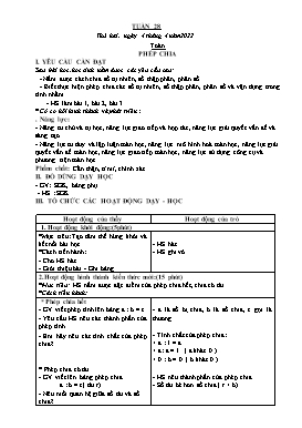 Kế hoạch bài dạy Lớp 5 - Tuần 28 - Năm học 2021-2022 - Nguyễn Thị Mai Hiên