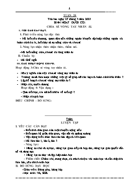 Kế hoạch bài dạy Lớp 5 - Tuần 28 - Năm học 2022-2023 - Nguyễn Thị Thanh Hoàn
