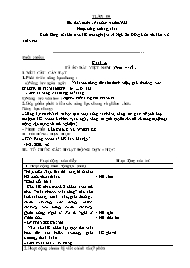 Kế hoạch bài dạy Lớp 5 - Tuần 30 - Năm học 2022-2023 - Nguyễn Thị Mai Hiên