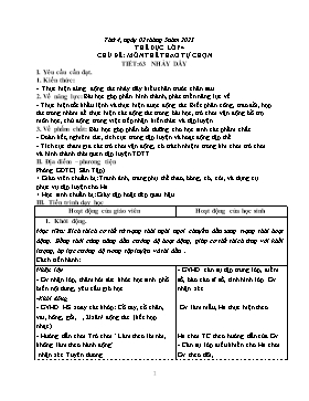 Kế hoạch bài dạy Thể dục Lớp 4, 5 - Tiết 63, 64 - Năm học 2022-2023 - Thái Quốc Bảo