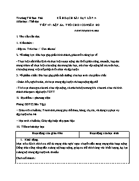 Kế hoạch bài dạy Thể dục Lớp 4, 5 - Tuần 23 - Năm học 2022-2023 - Thái Quốc Bảo